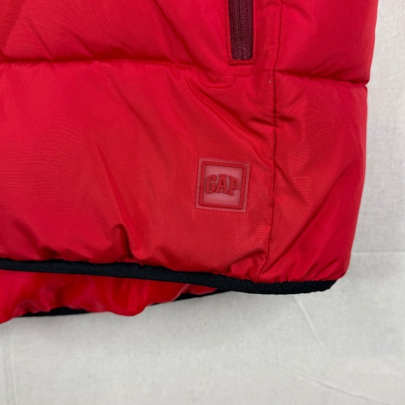 Gap Kids Sleeveless Puffer Vest size XXL Red - Picture 5 of 8